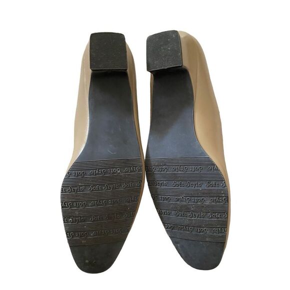 Soft Style by Hush Puppies Rosette Heels Formal Chunky Career Professional Block - Picture 7 of 9